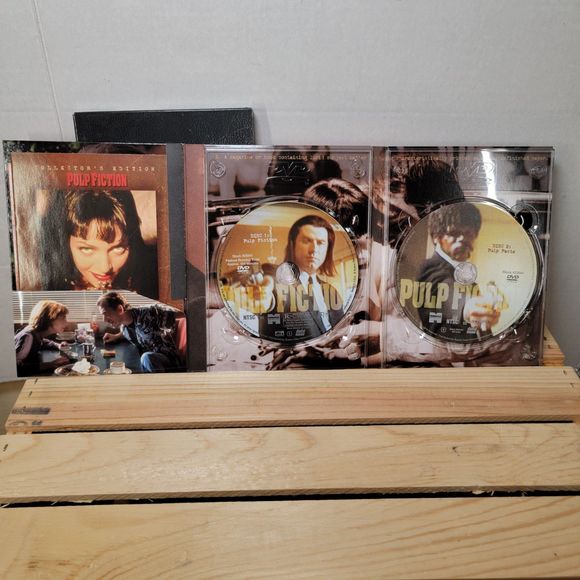 DVD Pulp Fiction Collector's Edition- 2-disc set w/booklet and outter shell - Picture 2 of 4
